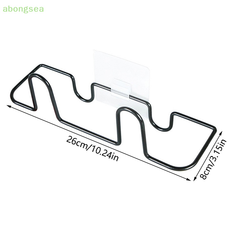 Giá Sắt Treo Tường Dùng Để Đựng Giày Dép Màu Đen Tiện Dụng