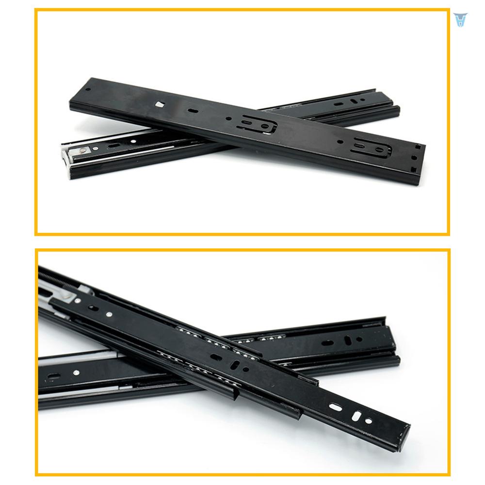 Set 2 Thanh Trượt Ngăn Kéo Tủ Chịu Lực Thấp Giảm Tiếng Ồn Chịu Lực Tốt 1 Cặp