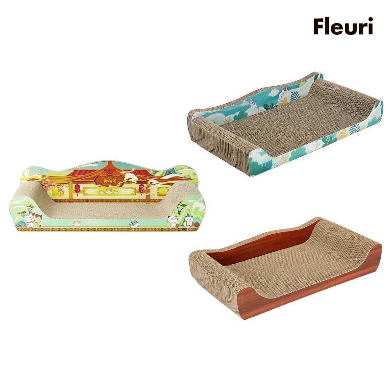 Giường Ngủ Bằng Giấy Các Tông Màu Dành Cho Mèo Cào