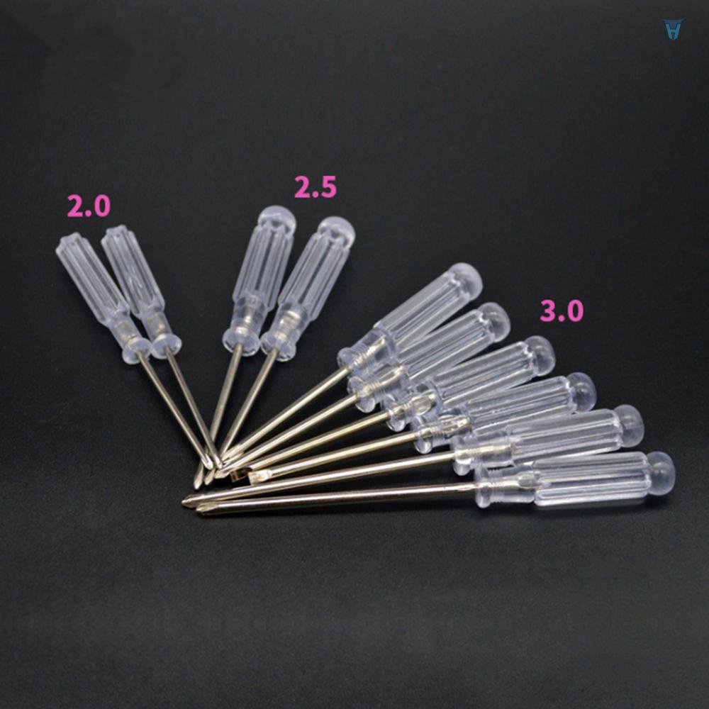 Bộ 5 Tuốc Nơ Vít Phillips Mini Trong Suốt Dùng Để Sửa Chữa Máy Tính