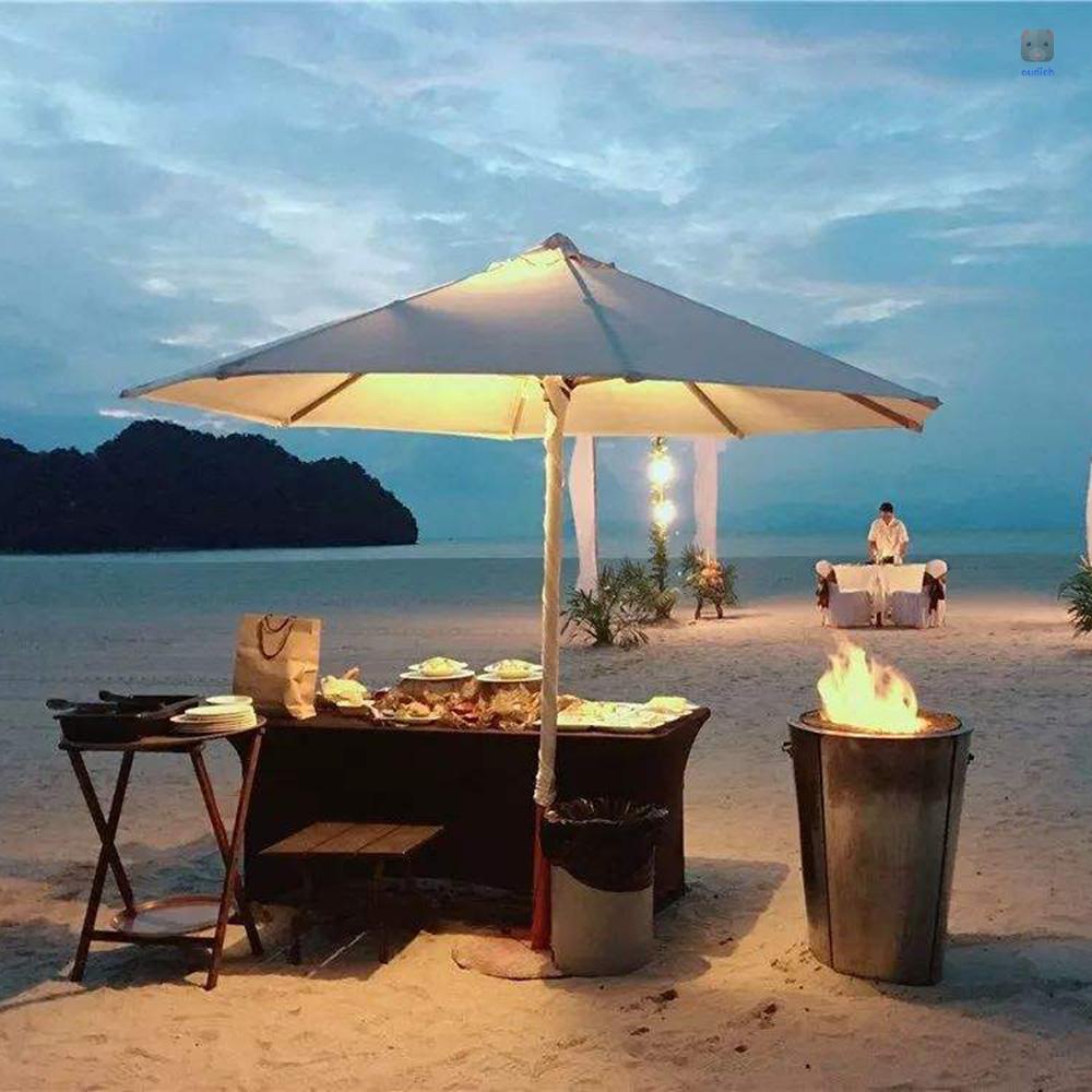 Bộ Dụng Cụ Nướng BBQ Gồm Nĩa + Xẻng + Cọ Bằng Thép Không Gỉ