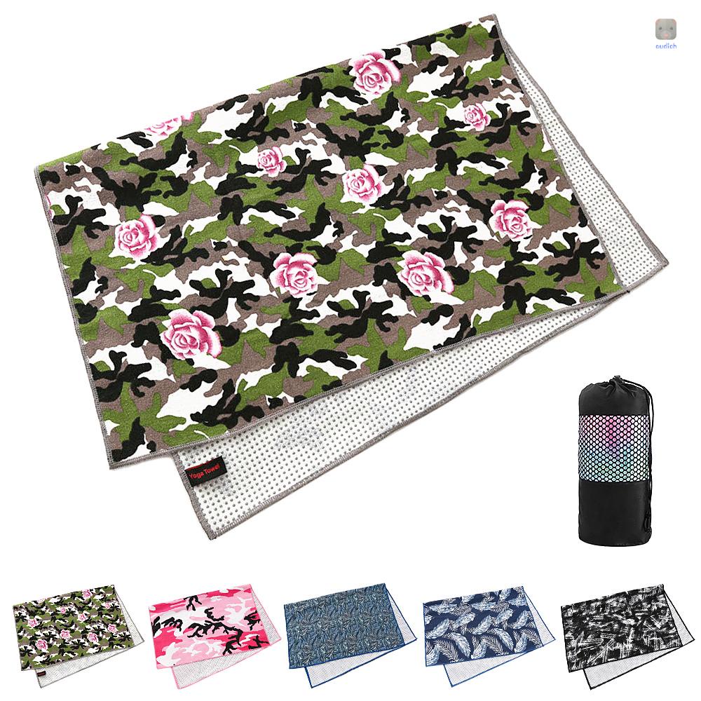 Thảm Tập Yoga Nhanh Khô Chống Trượt Kèm Túi Lưới Tiện Dụng