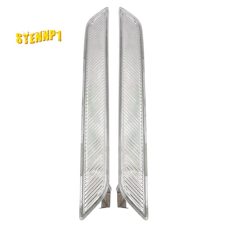 2 cái Euro Clear Lens Front Bumper Side Marker Đèn phản xạ cho BMW E71 X6 E70 X5M 2008-2014 Thay thế đèn Sidemarker