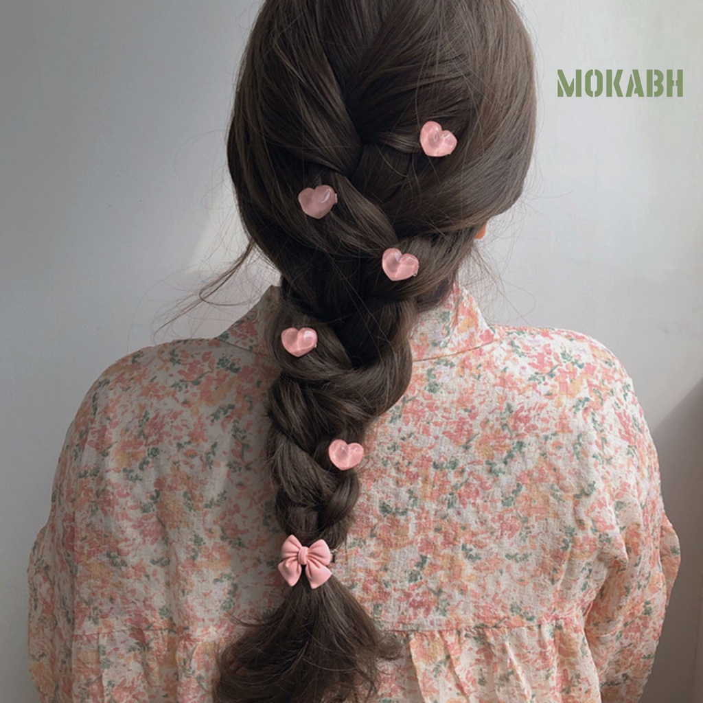 Kẹp Tóc Co Giãn Hình Bông Hoa Dễ Thương Dành Cho Nữ