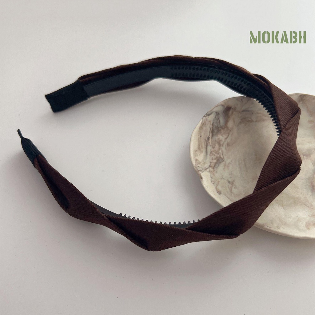 Băng Đô Cài Tóc Màu Sắc Trơn Đơn Giản Dễ Phối Đồ