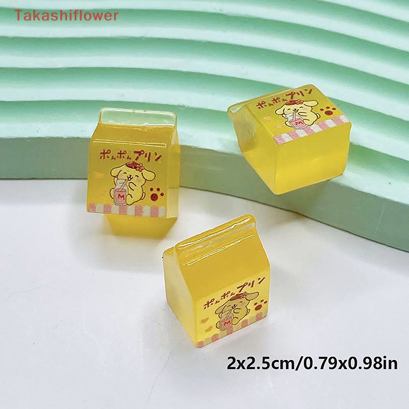 Set 2 Hộp Sữa Mini Bằng Nhựa Phát Quang Dùng Để Trang Trí