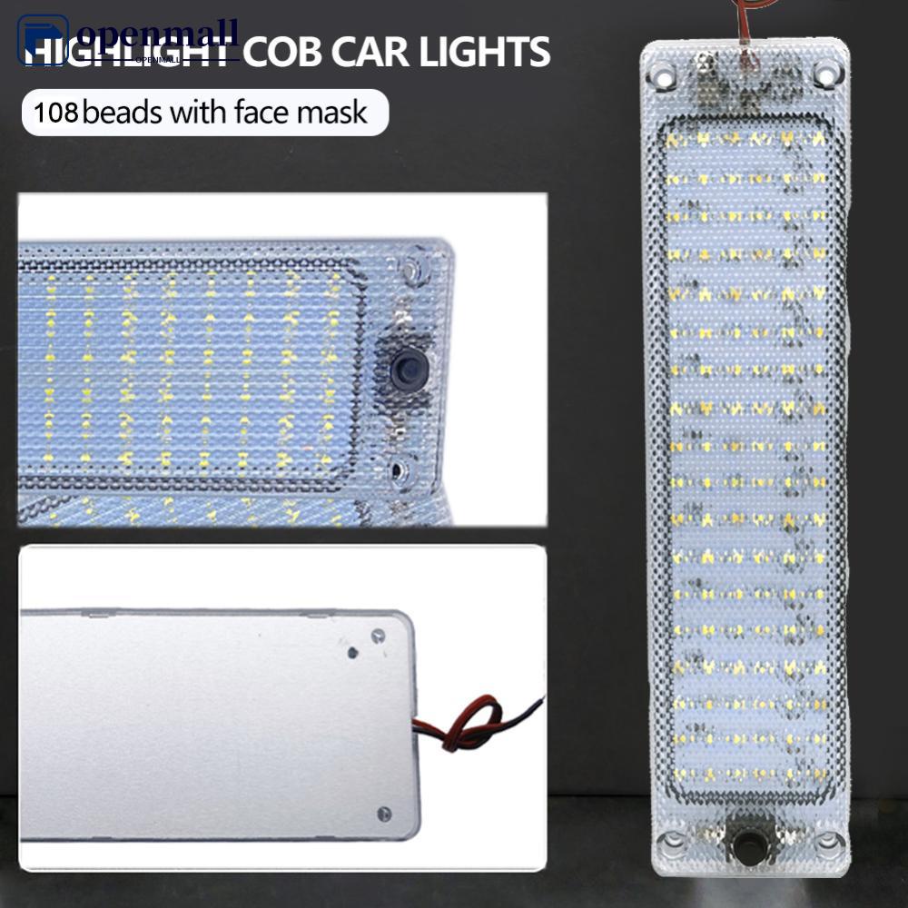 Đèn LED COB 108 Bóng 12-24V COB 12V Gắn Trần Xe Hơi / Xe Tải J6L7