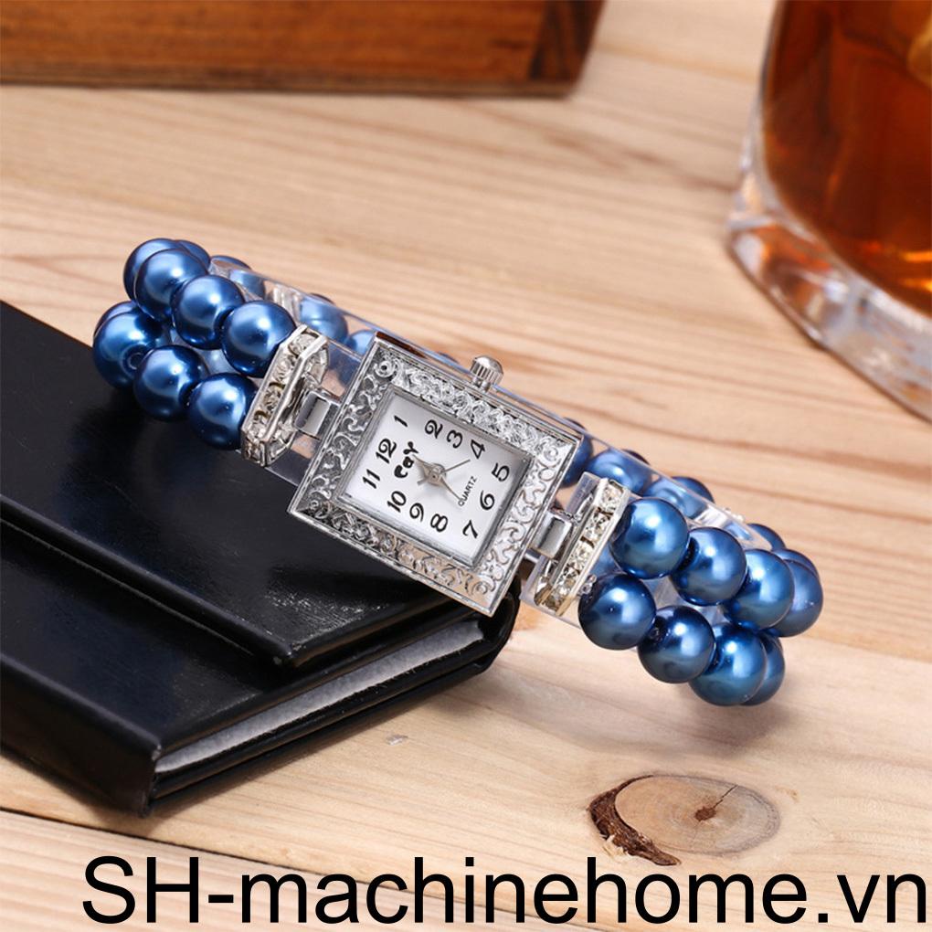 Đồng Hồ Đeo Tay Màu Trơn Dễ Thương Dành Cho Nữ