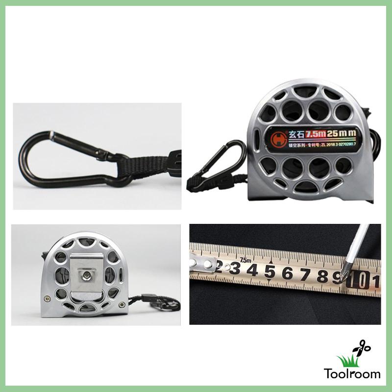 Thước Dây Bằng Thép Không Gỉ Nhỏ Gọn Đo Lường Làm Đồ Thủ Công Cho Nam