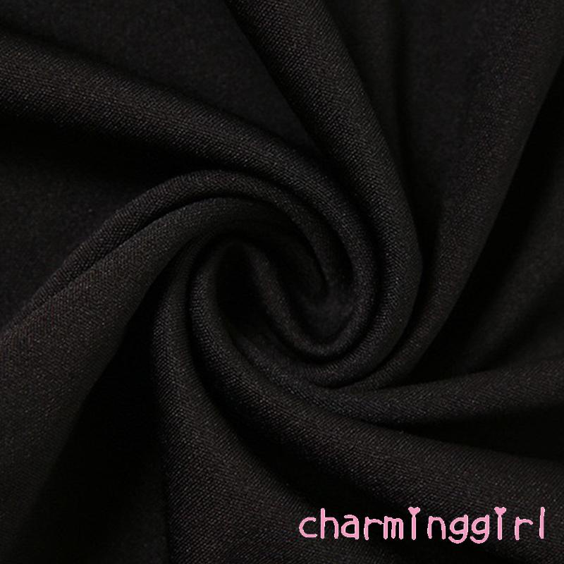 Set Áo Cổ Yếm Không Tay Màu Sắc Trơn Và Chân Váy Dài Thời Trang Mùa Hè Cho Nữ