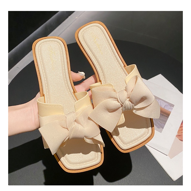 Dép Sandal Thắt Nơ Xinh Xắn Thời Trang Cho Nữ
