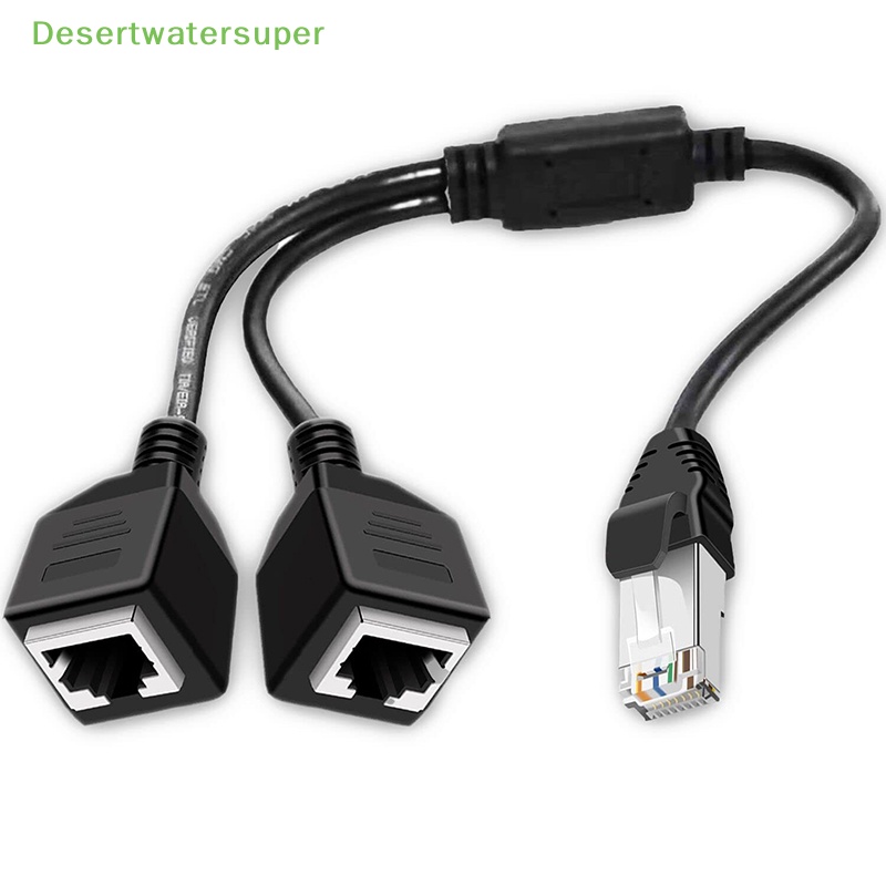 Bộ Chia Mạng LAN RJ45 1 Đầu Dương Sang 2 Đầu Âm Cat6