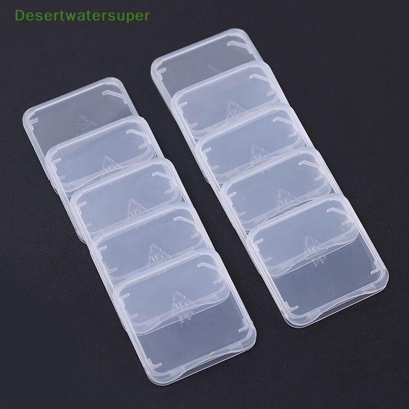 Set 20 Hộp Nhựa Trong Suốt Đựng Thẻ Nhớ SD TF