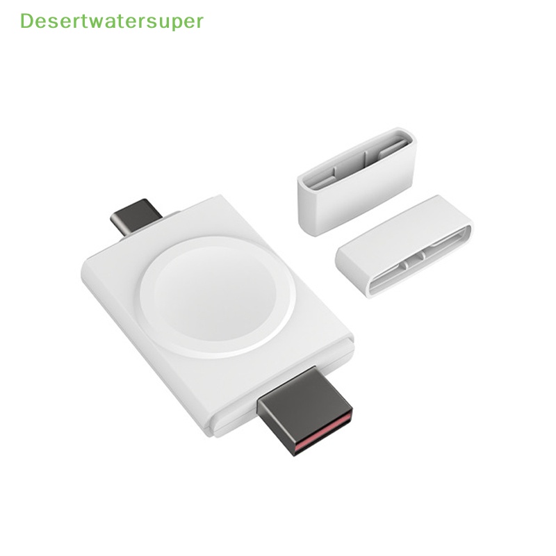 Sạc Đồng Hồ Đeo Tay 2 Trong 1 Cổng USB / Type C