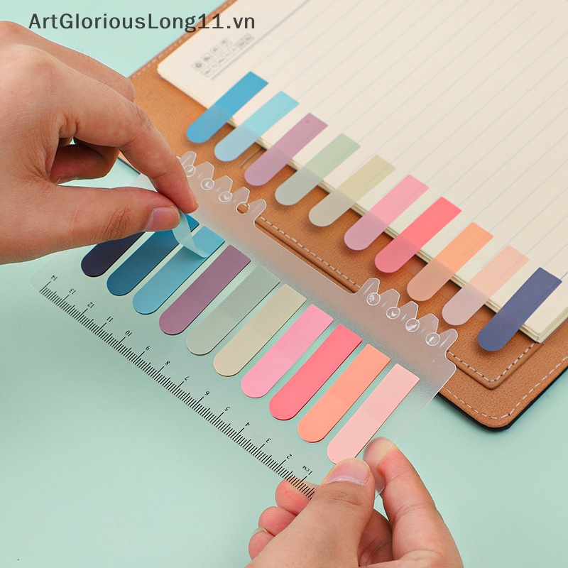 Artgloriouslong 200 Tờ Giấy Dán Ghi Chú Đánh Dấu Trang Sách Hình Lá Cờ