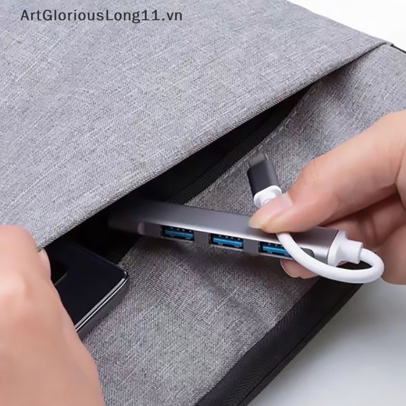 Bộ Chia Nhiều Cổng OTG USB C 3.0 Cho Máy Tính Laptop