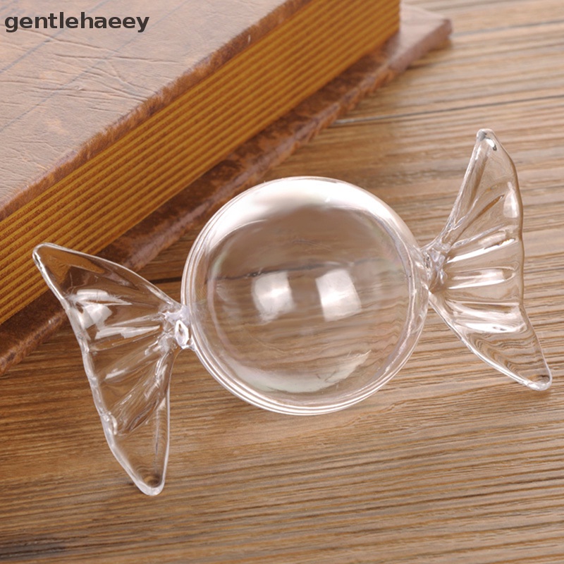 Set 12 Hộp Nhựa Đựng Kẹo Mini Có Nắp Đậy Cho Tiệc Cưới / Sinh Nhật