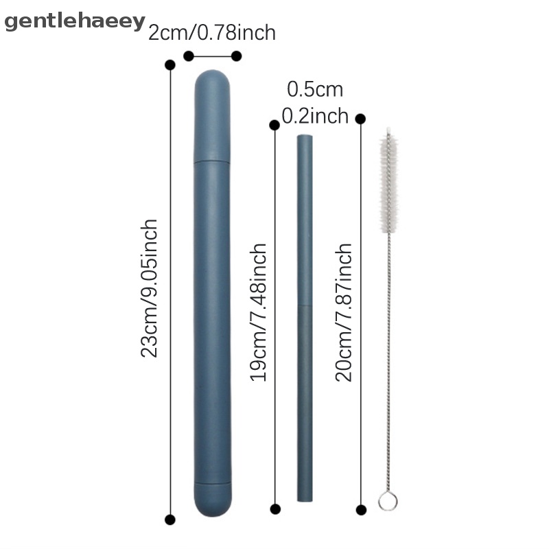 Ống Hút Nhựa Thẳng Kèm Cọ Vệ Sinh Trang Trí Tiệc
