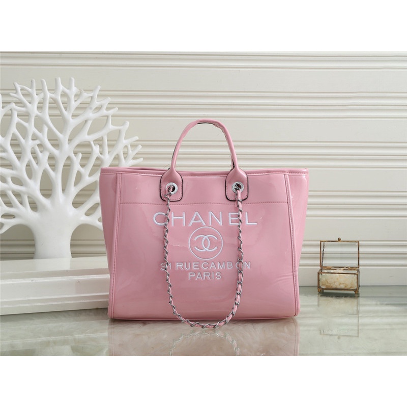 Chan* el_Túi Xách Tote Cỡ Lớn Phong Cách Hàn Quốc Thời Trang Cho Nữ