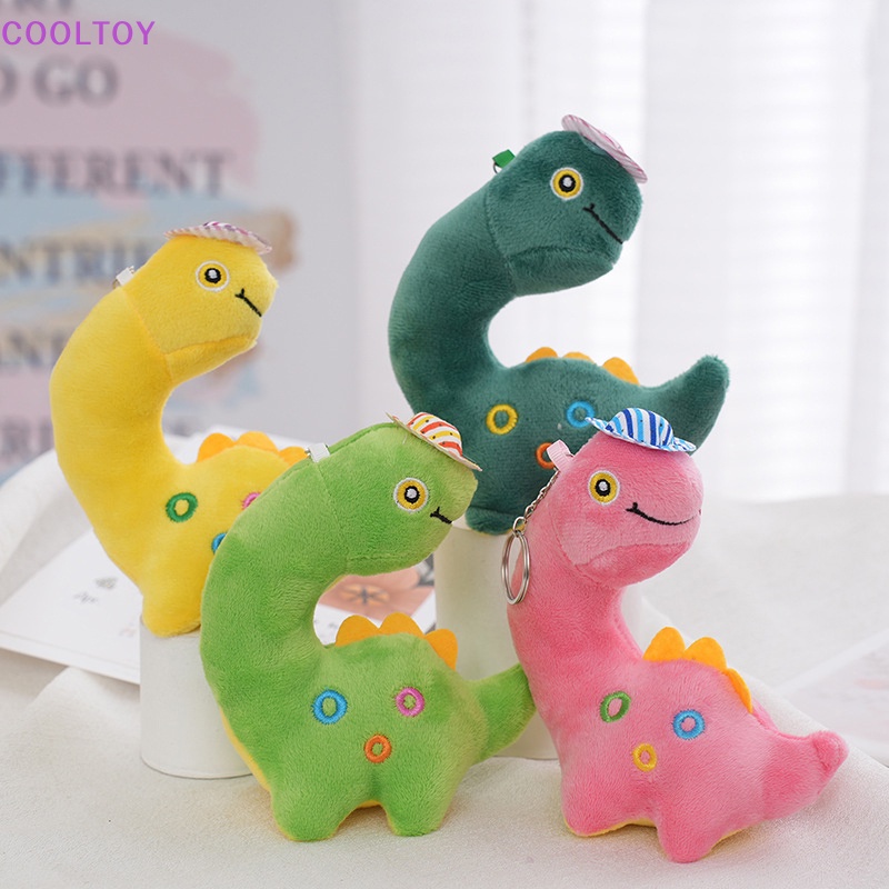 1 Móc Khóa Khủng Long Nhồi Bông 12cm Dễ Thương