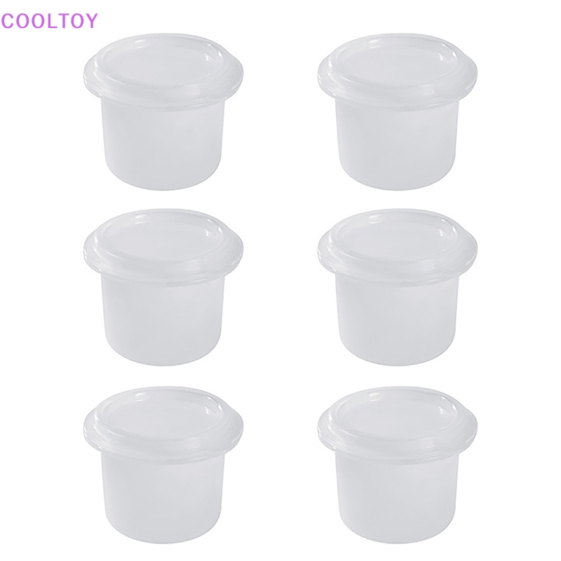 Cooltoy Hộp Làm Đá Viên Dạng Nhấn Tròn Có Nắp Đế Mềm Nhỏ