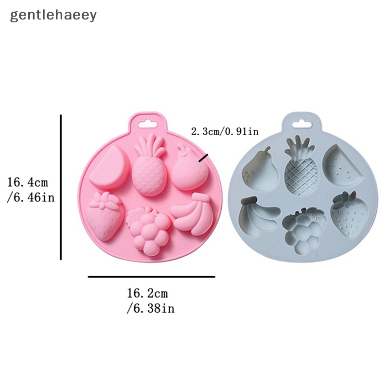 Khuôn Silicone Tạo Hình Trái Cây Trang Trí Bánh