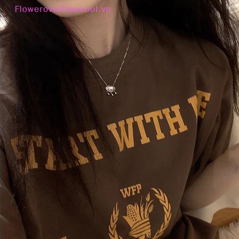 Áo Thun Nữ Tay Ngắn In Chữ Pring Thời Trang