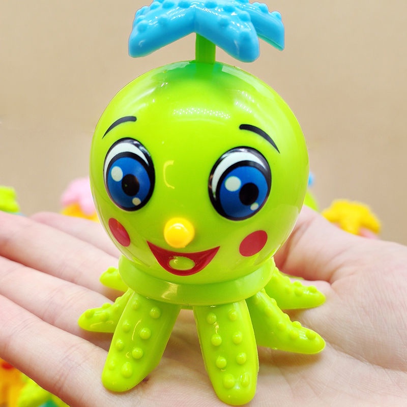 Mới Đồ Chơi Lên Dây Cót Hình Bạch Tuộc Hoạt Hình Đáng Yêu