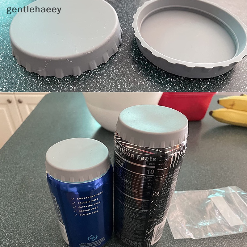 Nắp Đậy Lon Nước Bằng Silicone Nhiều Màu Sắc Chống Rò Rỉ