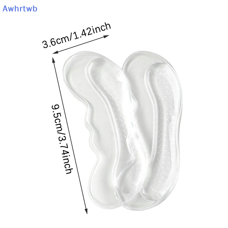 Cặp Đệm Silicone Dán Gót Chân Chống Trượt Bảo Vệ Cho Nam Nữ Mới