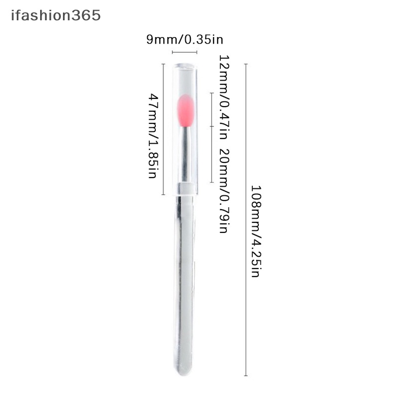 1 Cọ Silicon Dùng Quét Mặt Nạ Môi Chống Bụi Tiện Dụng