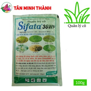 Sifata 36WP quản lý cỏ chác lác, cỏ đuôi phụng, cỏ lồng vực, cỏ lá rộng trên lúa
