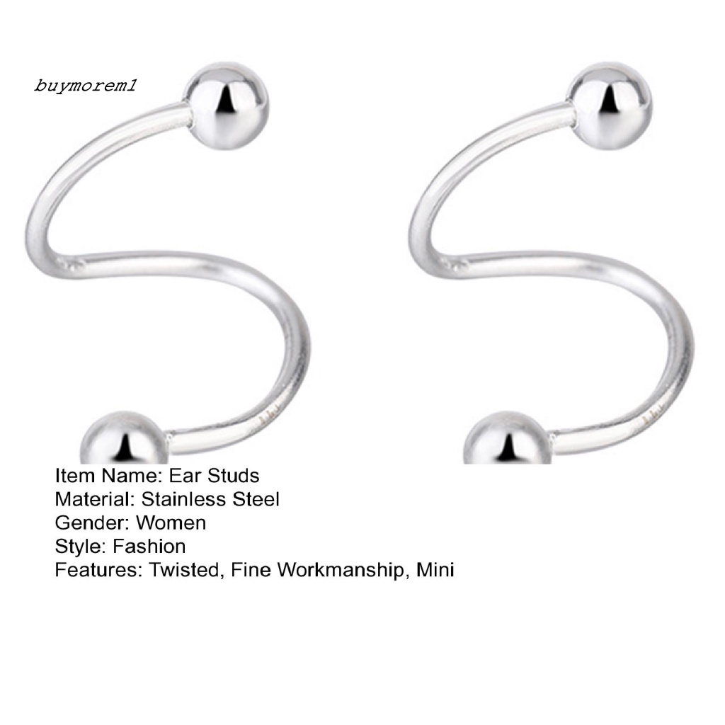 1 Đôi Khuyên Tai Hình Ngôi Sao Năm Cánh Màu Trơn Thời Trang Cho Nữ