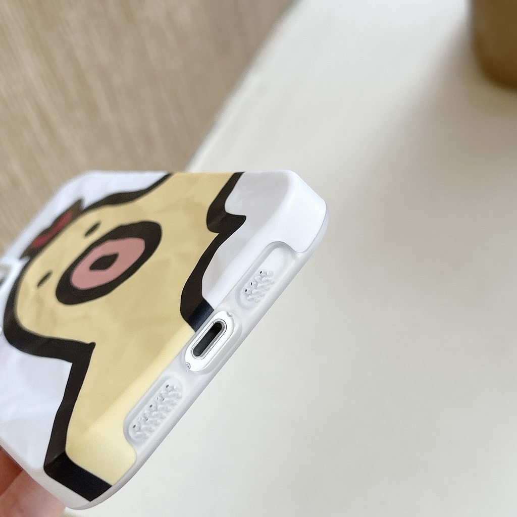 Ốp Điện Thoại PC Cứng Chống Sốc In Hình Gà La Hét Hoạt Hình Vui Nhộn Cho iPhone 13 12 11 14 Pro Max