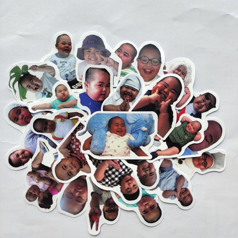 Bộ 40 Sticker Dán Trang Trí Điện Thoại / Nhật Ký / Máy Tính Họa Tiết Tatan Dễ Thương Chống Thấm Nước DIY