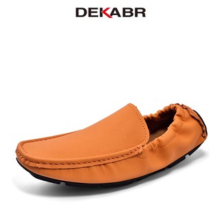 Giày lười da chất lượng cao thời trang cho nam size 38-48