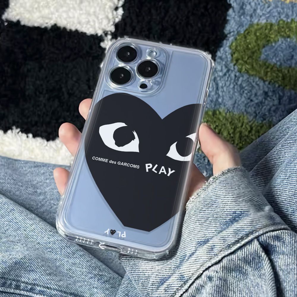 ✅Ốp Điện Thoại Mềm Chống Sốc Họa Tiết Trái Tim Cho Iphone 78Plus 6In 14Pro 13 11I 12 max QT4T