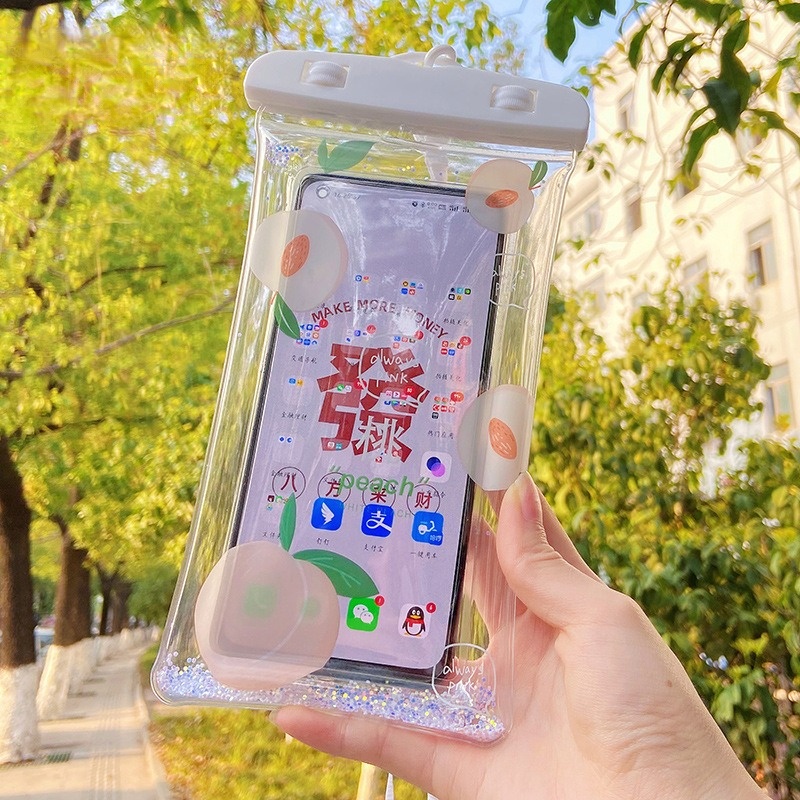 Túi Chống Nước Điện Thoại, Túi Bảo Vệ Điện Thoại Dưới Nước Trong Suốt Dễ Thương Dùng Khi Đi Biển, Đi Bơi - Jerry Shop