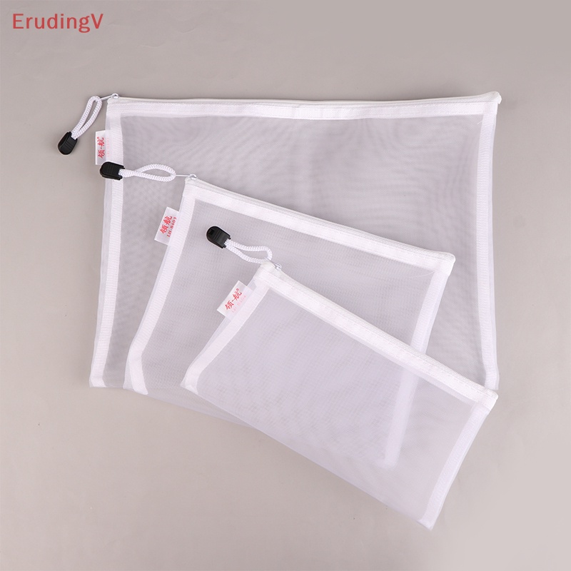 Túi Lưới Đựng Tài Liệu / Mỹ Phẩm Khổ A4 / A5 / A6 Tiện Dụng