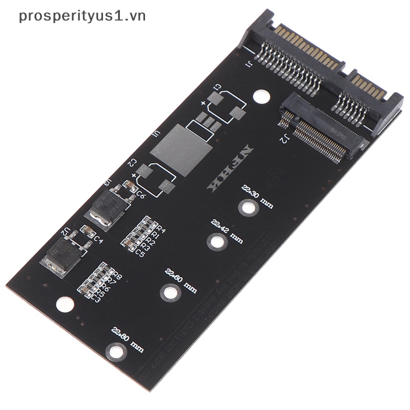 Card Mở Rộng prosperityus1] B + m key sata m.2 ngff ssd Sang sata 3 m.2 Sang sata