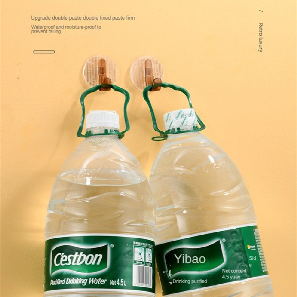 Móc treo áo quần acrylic dán tường dính mạnh không đục lỗ liền mạch cho hộ gia đình treo khăn phòng tắm