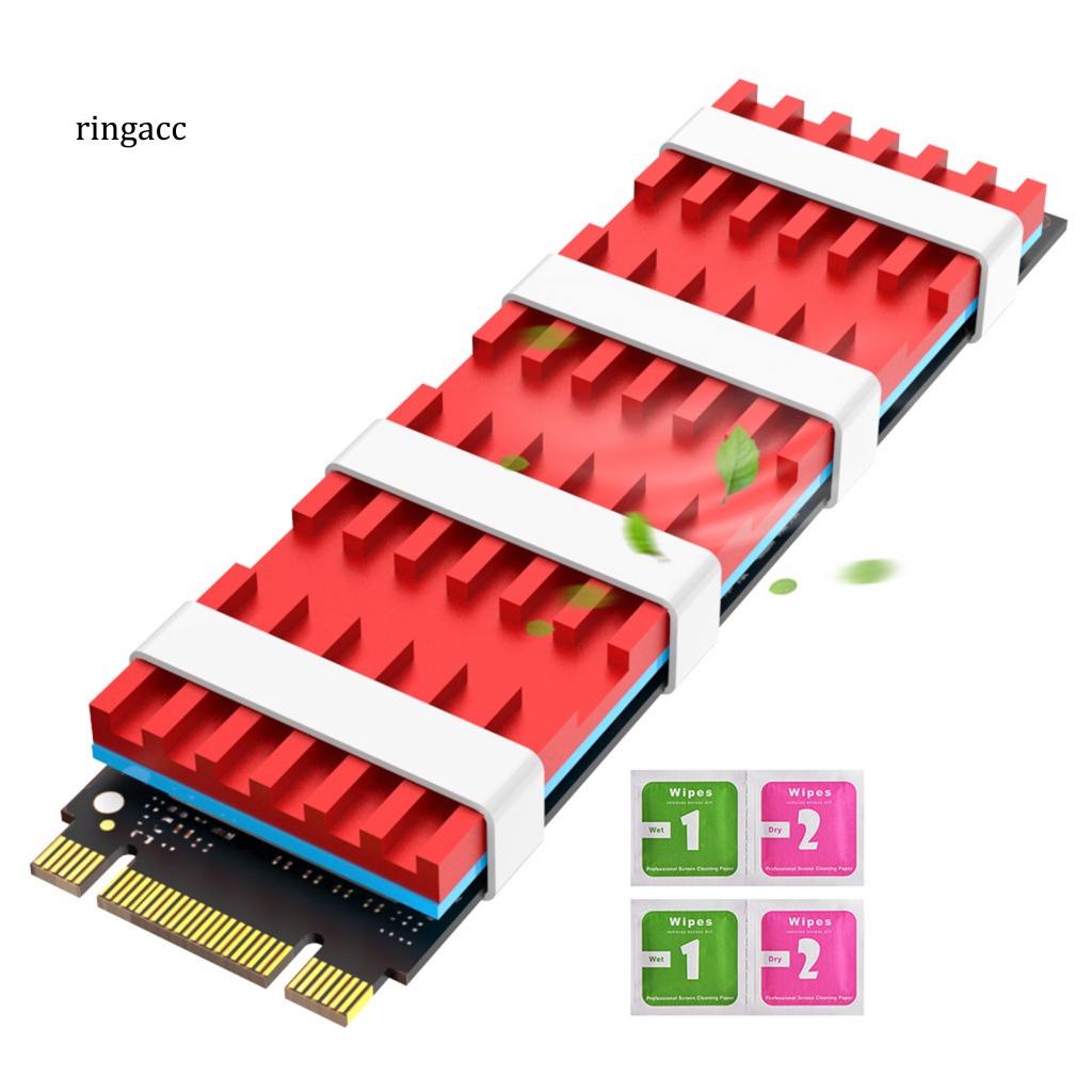 Rga Phụ Kiện Tản Nhiệt Chống Mài Mòn Chịu Nhiệt Độ Cao M.2 SSD NVME Cho Máy Tính