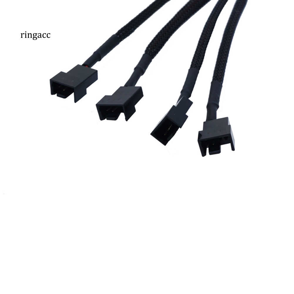 Dây Cáp Nối Dài Chuyển Đổi Nguồn Quạt Tản Nhiệt IDE Molex 4Pin Sang 4 3 / 4Pin Cho Máy Tính