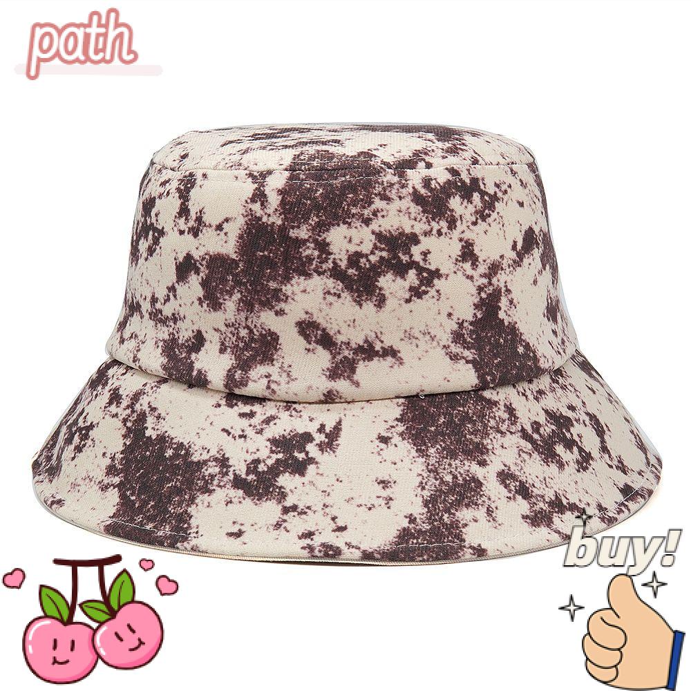 Nón Tai Bèo Chất Liệu Cotton Màu Nhuộm In Họa Tiết Độc Đáo Thời Trang Mùa Hè Xinh Xắn