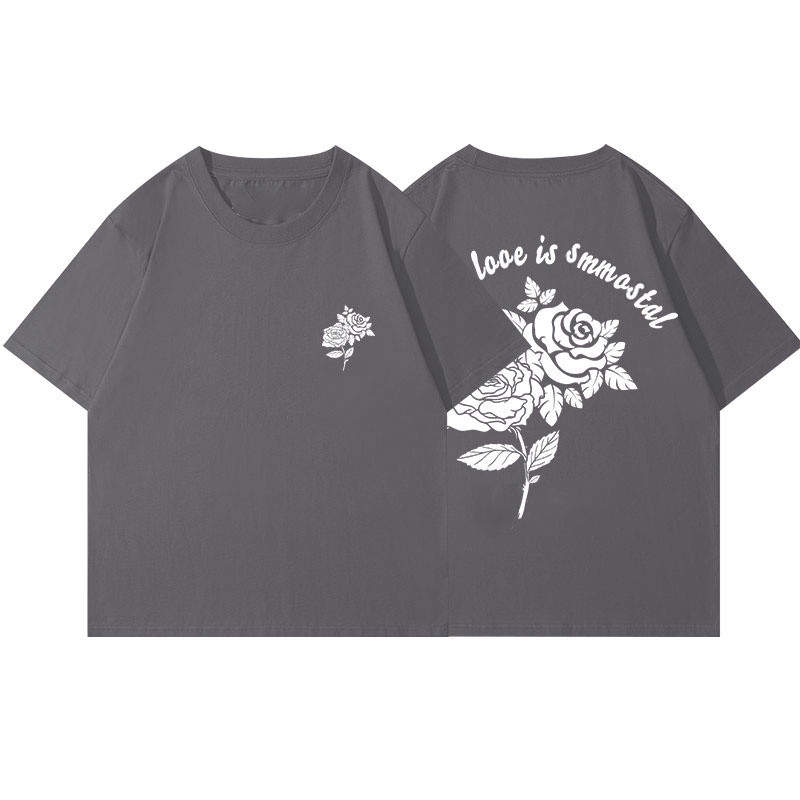 NRVP Áo Thun 100% Cotton Tay Ngắn Phong Cách Hàn Quốc Mới