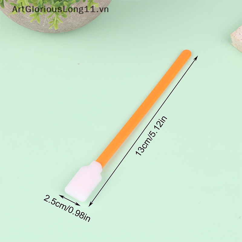 Set 50 Tăm Bông Hai Lớp Không Bụi Dùng Lau Chùi Đầu In Họa Tiết