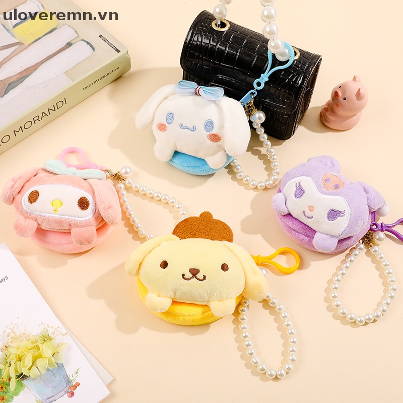 SANRIO 1 Móc Khóa Hình Thú Nhồi Bông Kuromi My Melody Plushie Dễ Thương