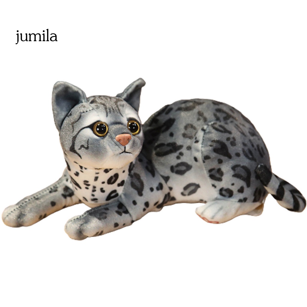 [JU] Đồ Chơi Thú Nhồi Bông Hình Mèo Hoạt Hình Đa Năng Trang Trí Phòng Ngủ