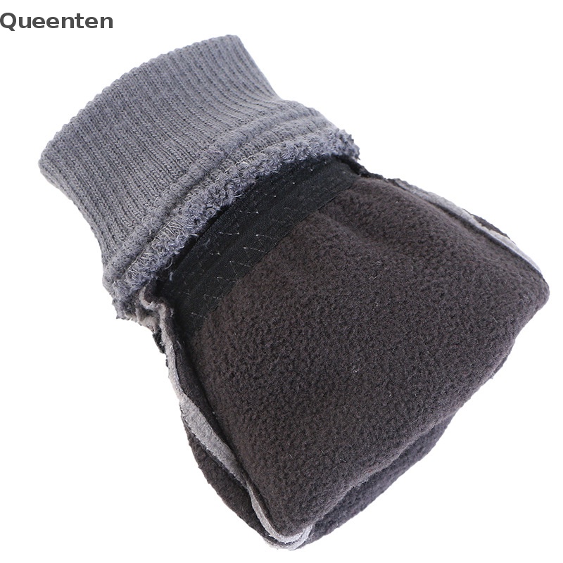 Găng Tay Gel Silica Nhung Dày Chống Trượt Giữ Ấm Mùa Đông QT