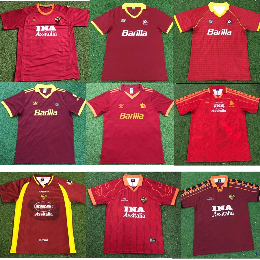 Áo Bóng Đá Đội Tuyển Totti Cao Cấp